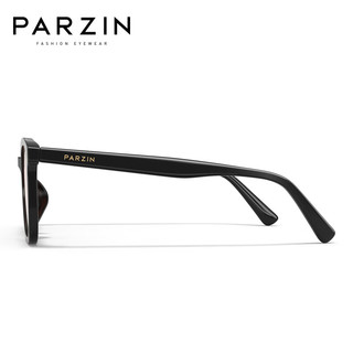 帕森（PARZIN）太阳镜 男女通用时尚腮红素颜眼镜 浅色防晒驾驶墨镜