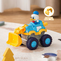 PLEYERID 野想 迪士尼系列 M38-LS006 唐老鸭 二合一拼装工程车 挖石车、铲土车