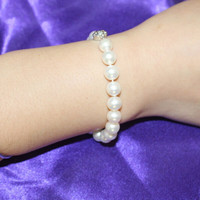 歌盼 GEPAN 北海合浦南珠天然海水珍珠手链 多层14K18K金正圆无瑕强光泽送妈妈 7.5-8mm K金扣 20cm