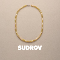 素觉 2023冬季新款气质优雅淡水珍珠串珠项链颈链女限定礼盒装 羽黄金色（长度38cm）