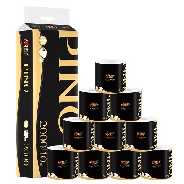 今日必买：心相印 品诺加厚四层 有芯卷纸200g*10卷（1提）