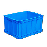 忻厚塑胶周转箱大号加厚物流周转箱工业塑料箱长方形特大号物料工具零件盒 mm周转箱465-220