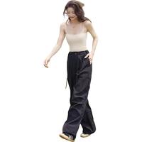 骆驼（CAMEL）【王俊凯同款】户外速干裤男女宽松阔腿裤冰感透气运动束脚工装裤