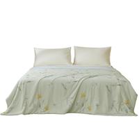 铭都家居MIDO HOUSE铭都空调被冰丝夏凉被凉感可机洗夏季被子薄被双人山奈 200*230cm 山奈【抗菌清凉】