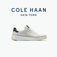 Cole Haan/歌涵 休闲运动鞋 牛皮革鞋面板鞋时尚小白鞋 C34226 白色-C34226（瘦脚拍小半码）