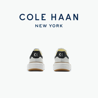 Cole Haan/歌涵 休闲运动鞋 牛皮革鞋面板鞋时尚小白鞋 C34226 白色-C34226（瘦脚拍小半码） 40