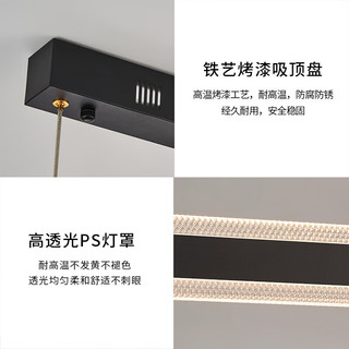  NVC/雷士 护眼全光谱 餐厅吊灯  自然光（3300K-5000K） 48瓦 1个