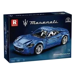 Reobrix 臻砖科技 11010 玛莎拉蒂  GranTurismo 110 周年纪念版 1:8