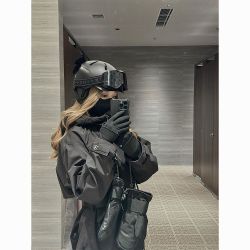 卡盛 KASHENG 女士滑雪服套装 冲锋衣单双板防风雪服雪裤装备