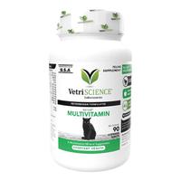 VETRISCIENCE宠物大师复合维生素片提升免疫咀嚼片（猫狗通用） 猫用维生素90粒效期25/11