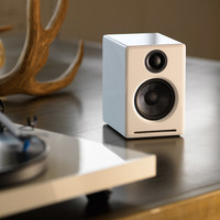 声擎 A2+ Wireless 高级桌面式蓝牙音箱 北极白