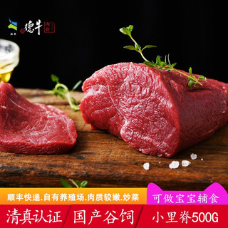  伊顺祥 谷饲 牛里脊肉  牛小里脊 500g