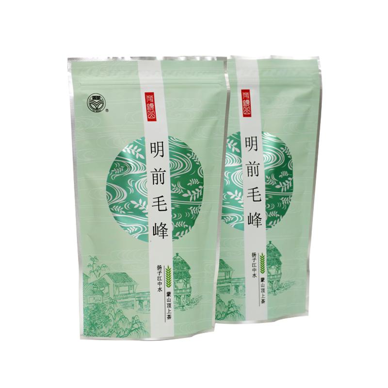 禹蒙2025新茶 四川雅安绿茶春茶 蒙顶山茶 特级毛峰茶叶 明前茶250g