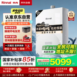 林内 20L家用大升数燃气热水器 大水量恒温热水器20GD35（JSQ40-GD35）