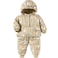儿童套装男童女童冬装棉服两件套洋气时尚萌趣