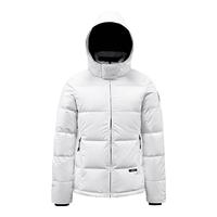君羽羽绒服男【清仓】800蓬白鹅绒加厚短款保暖羽绒夹克F52129 瓷白-女款 2XL 男170-185斤/女130-140斤