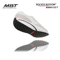 MBT足鞋女厚底经典休闲鞋 足弓支撑增高缓震耐磨MBT1997 II 35 灰色/白色