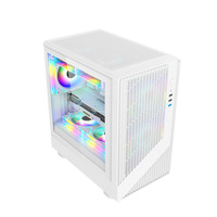 Sumtax/迅钛 飞鹰240电脑机箱台式侧透游戏水冷M-ATX主板mini机箱