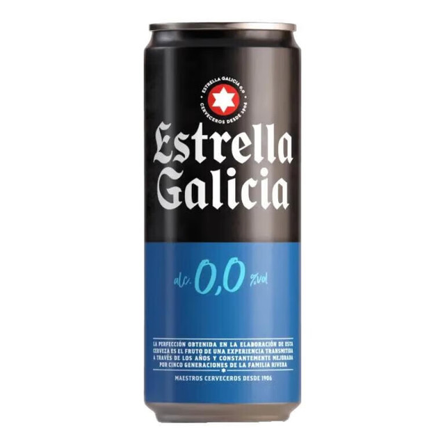 埃斯特拉 Estrella Galicia 无醇精酿啤酒 330mL 1罐