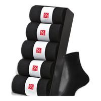 FitonTon10双袜子男夏季薄款【10A抗菌防臭】短袜吸汗男袜商务袜中筒袜 黑色*10（经典精梳棉）