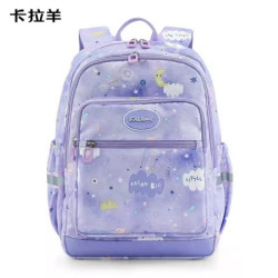 Carany 卡拉羊 1-4年级出游轻便双肩包 18L 薰衣草紫（多款任选）