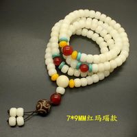 默奢 白玉菩提根手串 7*9MM 10024005286276