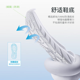 安踏儿童运动鞋男女童跑步鞋2025春秋网面透气舒适软弹元气跑鞋 【男透网】蓝/安踏白/亚海蓝-6 39 脚长约24.5cm