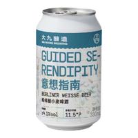 大九酿造意想指南柏林酸小麦啤酒精酿330ml易拉罐金桔柠檬酸啤