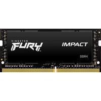 金士顿 Impact系列 DDR4 3200MHz 笔记本内存 普条 黑色 8GB HX432S20IB2/8
