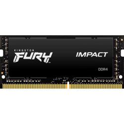 金士顿 Impact系列 DDR4 3200MHz 笔记本内存 普条 黑色 8GB HX432S20IB2/8