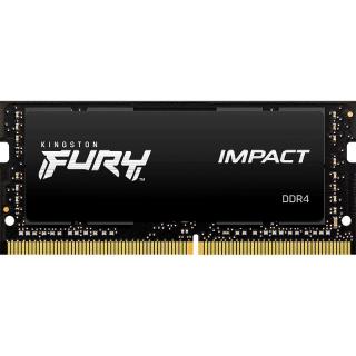 金士顿 Impact系列 DDR4 3200MHz 笔记本内存 普条 黑色 8GB HX432S20IB2/8