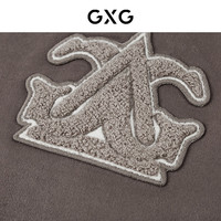 GXG男装 拼色时尚棒球领夹克 2023年冬季新款GEX12128184 卡其+棕 L