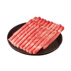 牛鲜尊 国产黄牛 原切牛肉卷2.4斤 6包 肥牛卷1号火锅食材 生鲜牛肉 国产黄牛肉卷1.2kg