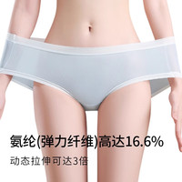 都市丽人 COSMO LADY无痕内裤女士2025夏季冰丝超薄抑菌不夹臀女生短裤 抹茶绿+柠檬黄+清晰绿+樱花粉 4条 L 85-115斤