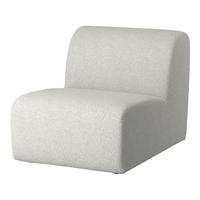 宜家（IKEA）STOCKHOLM斯德哥尔摩三人沙发客厅布艺 灰色/白色单人