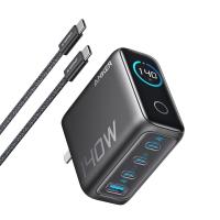 Anker 140W智能双视窗氮化镓充电器套装