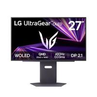 LG 乐金 27GX790A 26.5英寸 OLED G-sync FreeSync 显示器(2560*1440、480Hz、98.5%DCI-P3、HDR400 True Black)