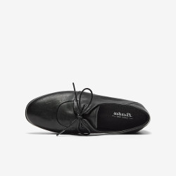 Bata 羊皮 女士牛津便鞋  黑色