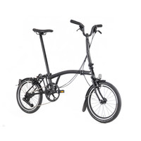 BROMPTON 小布P Line暗夜黑 M把/S把4速L版钛版轻便便携折叠自行车