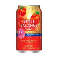 Asahi/朝日砧板 0糖0卡0酒精 无醇酒 <焕彩动人>苹果气泡 0糖0卡0酒精 听装 350ml