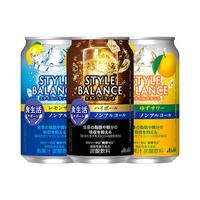 Asahi/朝日砧板 0酒精 无醇啤酒 <食轻松套装>朝日无醇酒350ml*6 350ml*6罐