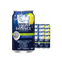 Asahi/朝日砧板 0糖0卡0酒精 葡萄柚沙瓦 < 深夜安享>葡萄柚沙瓦 350ml*12 350ml*12