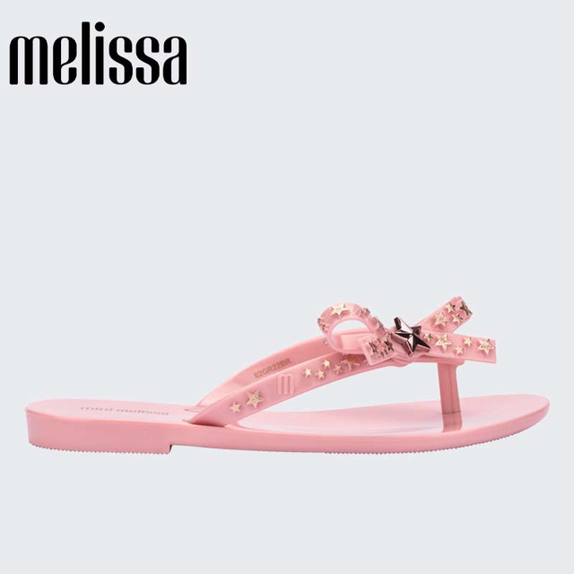 melissa 梅丽莎25年小童孤品限量入时尚凉/拖果冻芭蕾单鞋QC