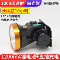 视贝 TD801 LED头灯充电式强光超长续航户外夜钓超亮远射头戴式防水矿灯