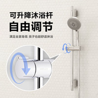 科勒 简易明装性价比首选丨双出水丨76628T珂美淋浴一体式花洒