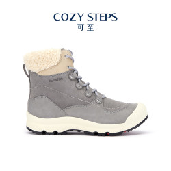 COZY STEPS 可至冬季茸至系列休闲加绒户外保暖女式厚底雪地靴8077