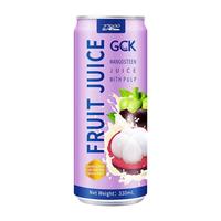 27000GCK100%山竹果肉果汁330ml*12罐 非浓缩山竹果汁饮料 山竹果汁 330ml*12罐