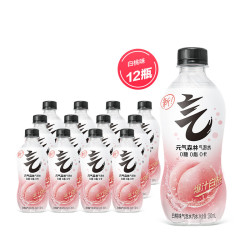 元气森林 白桃味气泡水 280ml*12瓶