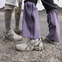 ASICSTIGER亚瑟士男女跑鞋GEL-KAHANA 8 SP夏季透气跑步运动鞋 米白色/灰色【女】 39