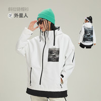 LTVT 2024专业滑雪服套装帽衫男女单板防风水卫衣双板加厚保暖滑雪衣裤